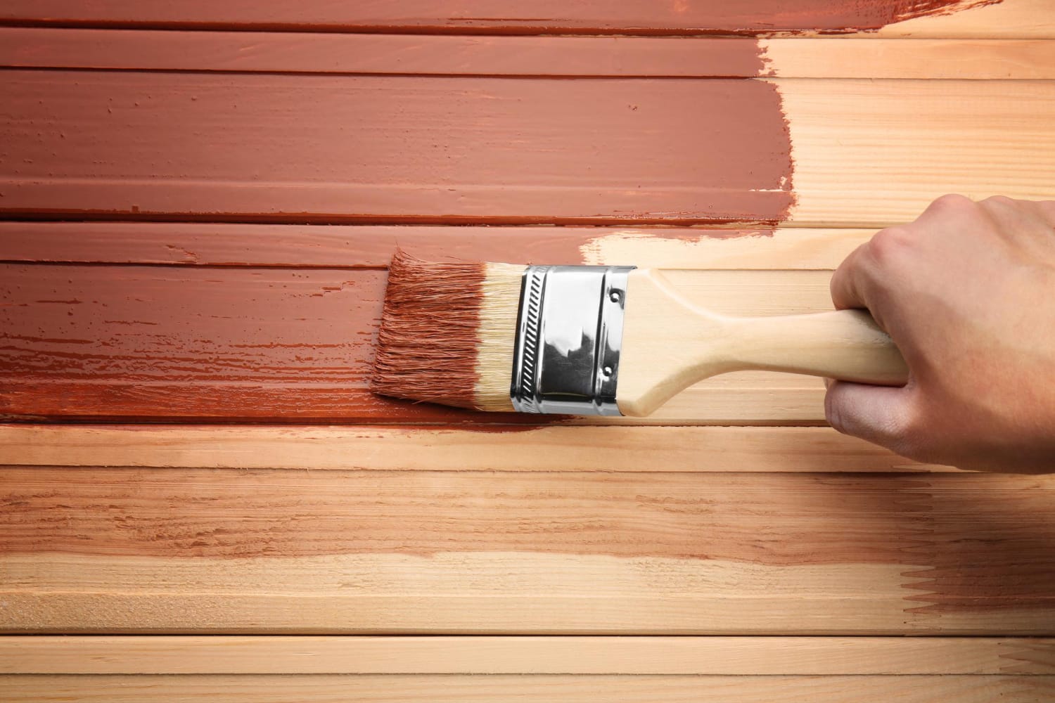 Nieuw Hout Schilderen